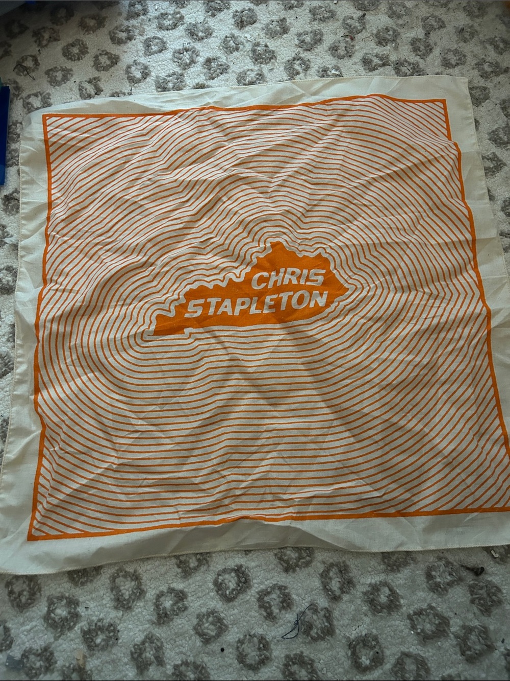Chris Stapleton vip attendee bandana/scarf -not eligible to purchase